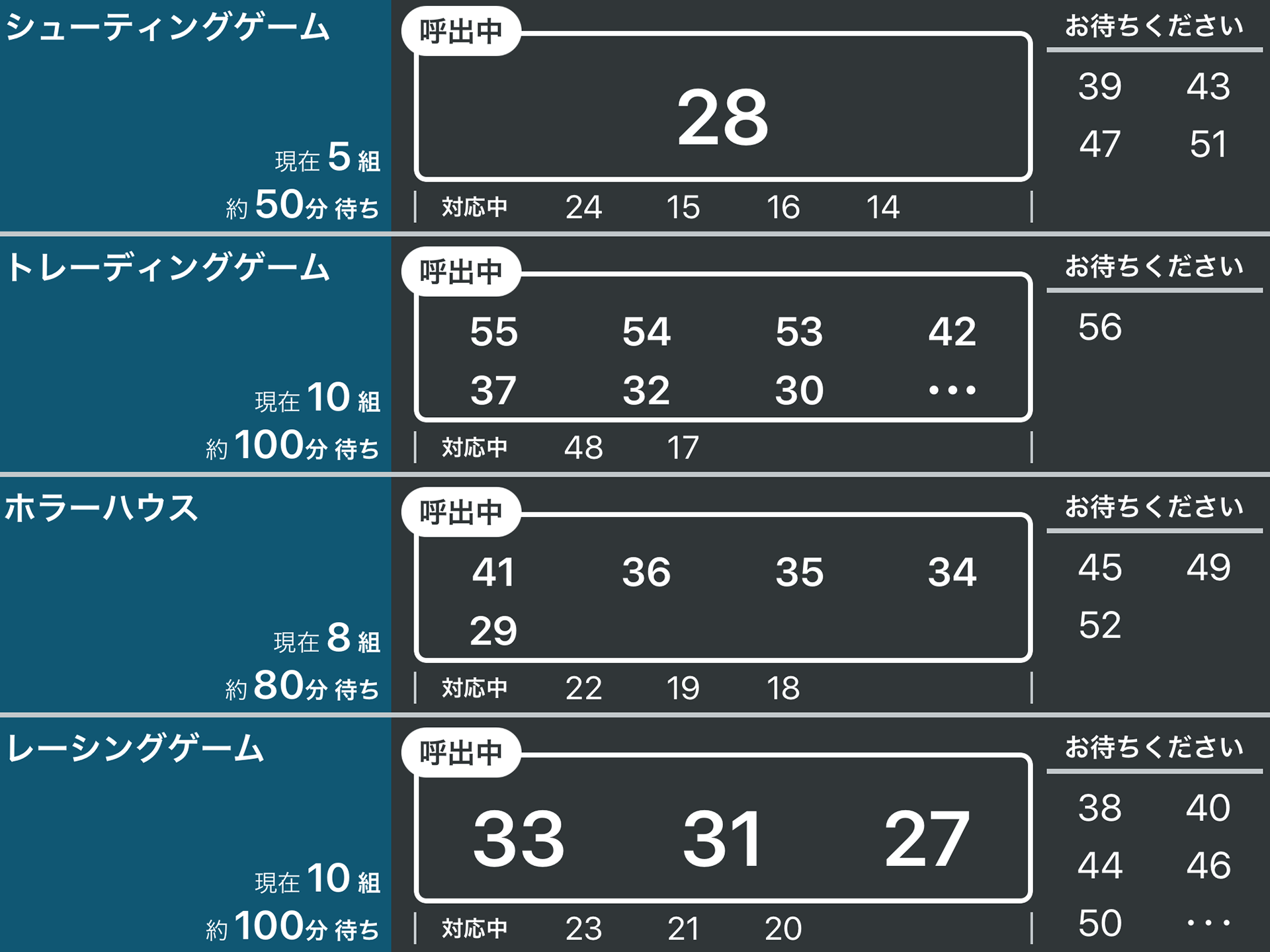 Airウェイト 外部ディスプレイモード 複数呼出タイプ