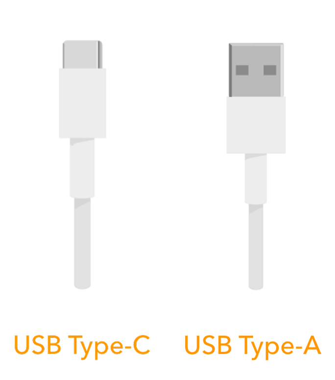 02 Airウェイト USB Type-C - USB Type-A ケーブル